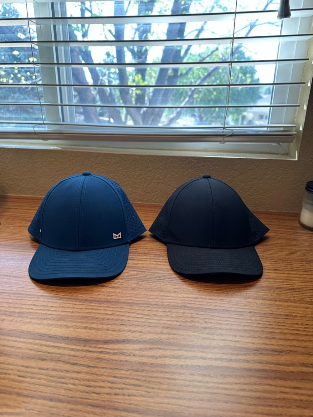 Two Melin A game hydro hats
